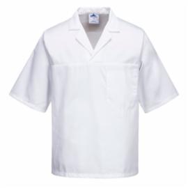 2209 bluza piekarza z krótkimi rękawami,  65% poliester, 35% bawełna 190g - S-3XL.