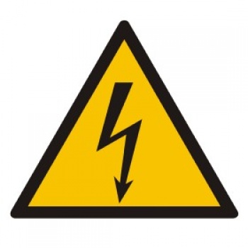 GD007 Ostrzeżenie przed porażeniem prądem elektrycznym