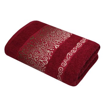 RĘCZNIK MAJORKA 50X90 BOR - Ręcznik bawełniany MAJORKA 50X90 500g. w kolorze bordowym