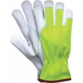 RLTOPER-VIVO - rękawice ochronne z koziej skóry, fluorescencyjne kolory - 2 kolory - 7-10.