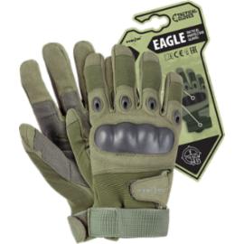 RTC-EAGLE - Rękawice ochronne taktyczne zielone - M-XL