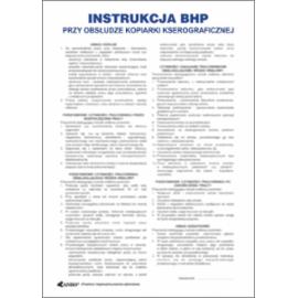 ZZ-IBN03 - Instrukcja BHP i PPOŻ BHP przy obsłudze kopiarki kserograficznej - 250x350
