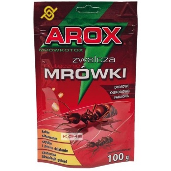 AROX-MROWKI100 - mikrogranulat owadobójczy na mrówki 100 g.	