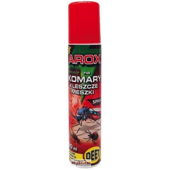 AROX-SPRKOMAR90	 - spray na komary, kleszcze i meszki 90 ml.
