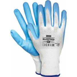 BLUEFOOD - Rękawice ochronne wykonane z nylonu, powlekane nitrylem - 6-10