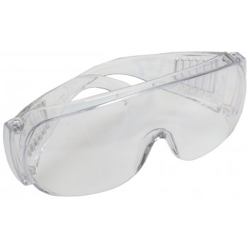 BOBBY - Okulary przeciwodpryskowe ochronne, szerokie, transparentne