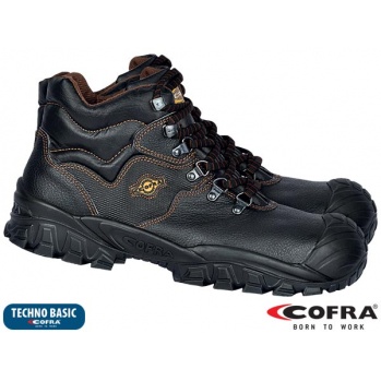 BRC-RENO S3 UK SRC COFRA - skórzane buty robocze typu trzewik ze stalowym podnoskiem - 38-48.
