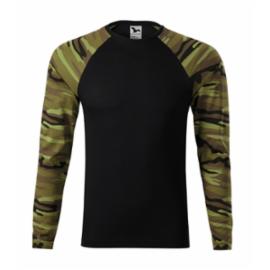 Camouflage LS 166 - ADLER - Koszulka unisex, 160 g/m², 100% bawełna, 3 kolory - XS-3XL