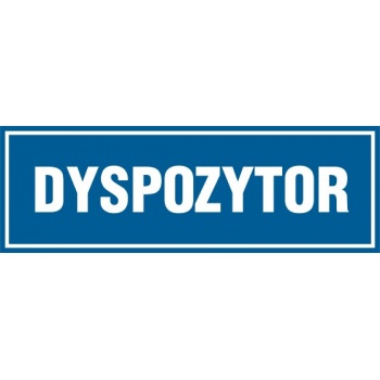 PA217 Piktogram Dyspozytor
