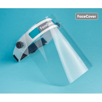 FaceCover FC-01-03 - Przyłbica ochronna, przezroczysta szybka 240 x 358 mm, regulacja obwodu