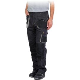 FORECO-T - spodnie ochronne pas, mieszanka poliestrowo-bawełniana 260 g/m2, 6 kieszeni, kieszenie na nakolanniki, 4 kolory - 46-62.