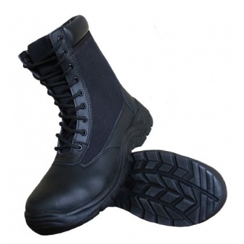 HUNTSVILLE S1 - skórzane buty taktyczne  typu trzewik wysokie z metalowym podnoskiem - 40-46.