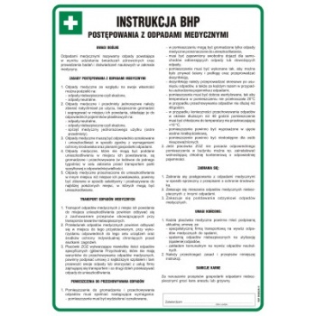 DD010 Instrukcja BHP postępowania z odpadami medycznymi