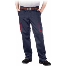 LAND-T - Elastyczne męskie spodnie ochronne do pasa LAND, 62% poliester, 35% bawełna, 3% elastan, 240 g/m² - 9 kolorów - 46-62.