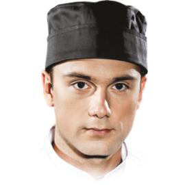 LH-SKULLER - Krótka czapka kucharska z serii Chefs Kitchen, 65% poliestru, 35 % bawełny 245 g/m² - 2 kolory - L (56-58 cm)-2XL (60-62 cm)