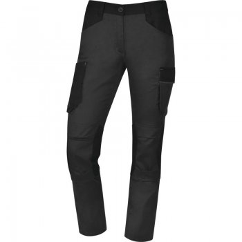M2PA3F - spodnie damskie robocze z poliestru i bawełny, gumka w talii po bokach, 7 kieszeni, 65% poliester, 35% bawełna, 245 g/m² - XS-3XL