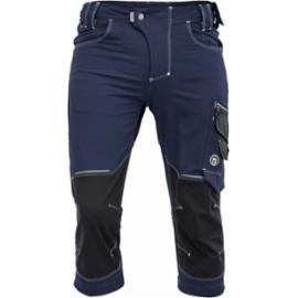 NEURUM PERFORMANCE 3/4 spodnie - męskie szorty robocze, elastyczny materiał TrifibetexPRO®, 6 kieszeni, odblaski, 90 % poliamid, 10 % Spandex, 240 g/m² - 4 kolory - 46-64