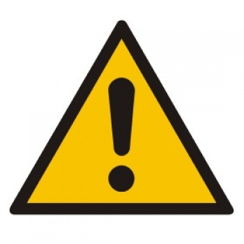 GD001 Ogólny znak ostrzegawczy (ostrzeżenie, ryzyko niebezpieczeństwa)
