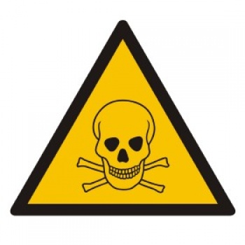 GD002 Ostrzeżenie przed niebezpieczeństwem zatrucia substancjami toksycznymi