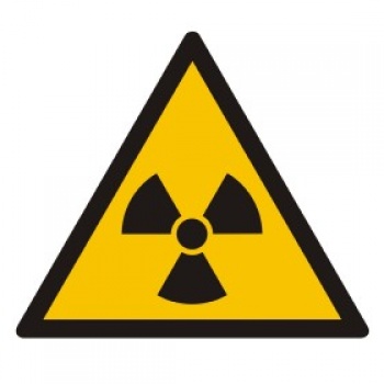 GD004 Ostrzeżenie przed substancjami radioaktywnymi i promieniowaniem jonizującym