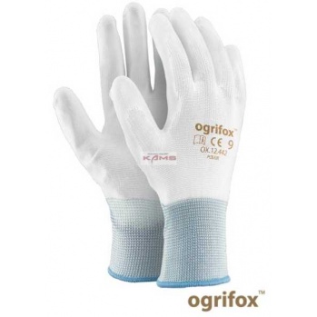 OX-POLIUR - rękawice ochronne z poliestru powlekane poliuretanem 2 kolory - 7,8,9,10.