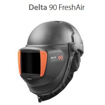 P1701 - Delta 90 FreshAir przyłbica z systemem filtrującym Flow Control + samopściemniający filtr. 