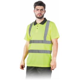POLOROUTE - Koszulka polo ostrzegawcza z krótkim rękawem - 3 kolory - S-3XL