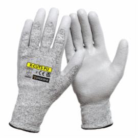 X-CUT5PU - Rękawice ochronne antyprzecięciowe X-CUT5 PU mieszanka włókien HPPE i włókien szklanych wysoki stopnień odporności na przecięcia powlekane poliuretanem - 7-11