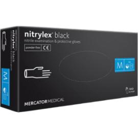RMM-NITBLACK - Rękawice nitrylowe w kolorze czarnym - bezpudrowe, nitrylex® black - S-XL
