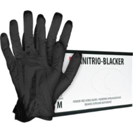 RNITRIO-BLACKER - rękawice nitrylowe - S-XL