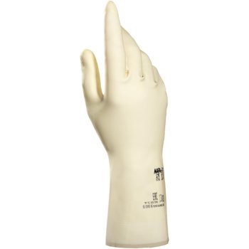 RVITAL175 - rękawice ochronne VITAL, elastyczny materiał, gadkie wykończenie wewnętrzne, długość 31 cm, grubość: 0,4 mm. - 8.