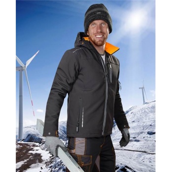 SOFTSHELL VISION H9178 Ardon - modna ocieplana zimowa kurtka z wysokiej jakości materiału, 3 kolory - S-3XL.