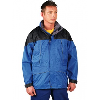 SPRING-BLUE - odzież ochronna, kurtka wiosenna zabezpieczająca przed wiatrem i deszczem - M-3XL.