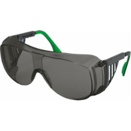 UX-OO-WELD-BZ3 - okulary spawalnicze, szary poliwęglan z powłoką Infradur, 4-stopniowa regulacja dł. zauszników.