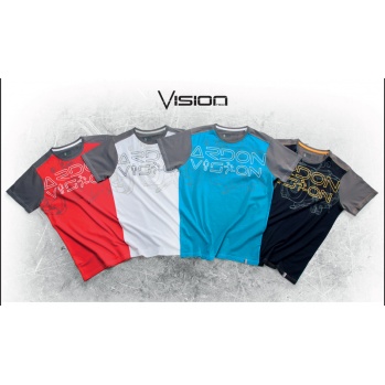 VISION - TSHIRT stylowy nadruk 'ARDON VISION' 95% bawełna, 5% elastan, 180 g/m² 4  kolory - S-3XL.