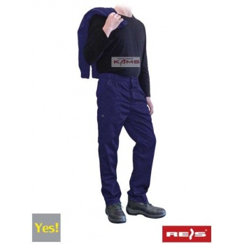 YES-T - spodnie ochronne do pasa  262 g/m² - 2 klolory - 46-62.