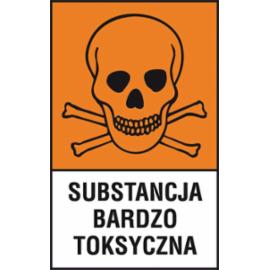 Z-121CH - Oznaczenia substancji chemicznych - kategoria niebezpieczne „Substancja bardzo toksyczna” - 200x300