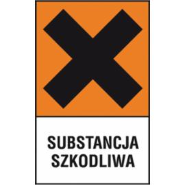 Z-122CH - Oznaczenia substancji chemicznych - kategoria niebezpieczne „Substancja szkodliwa” - 200x300