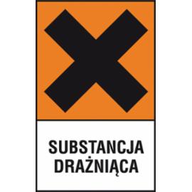 Z-124CH - Oznaczenia substancji chemicznych - kategoria niebezpieczne „Substancja drażniąca” - 200x300