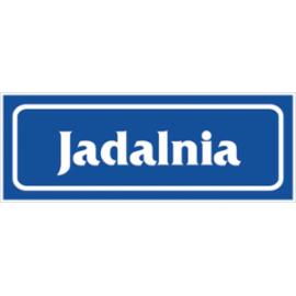 Z-R16 - Znak „Jadalnia”.  - 90x240
