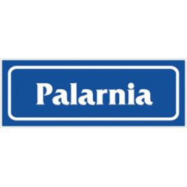 Z-R48 - Znak „Palarnia”.  - 90x240
