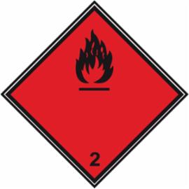 Z-T1 - Oznaczenia substancji niebezpiecznych w transporcie „Materiały ciekłe zapalne” - 300x300