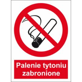 ZZ-12P-1 - Znak ochrony PPOŻ Zakaz palenia - 150x205-200x300