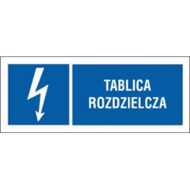 ZZ-15EIB - Znak elektryczny Tablica rozdzielcza.  - 74X210