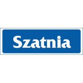 ZZ-19 - Znak Szatnia - 90x240