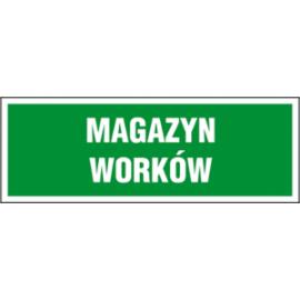 ZZ-22KL - Znak klęski żywiołowe Magazyn worków - 100x300-150x450