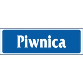 ZZ-33 - Znak Piwnica - 90x240