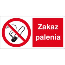 ZZ-54P - Znak ochrony PPOŻ Zakaz palenia - 200x400