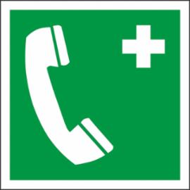 ZZ-E004 - Znak ewakuacyjny „Telefon alarmowy” - 150x150