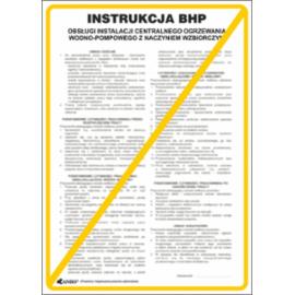 ZZ-IBB18 - Instrukcja BHP i PPOŻ Obsługi instalacji centralnego ogrzewania wodno – pompowego z naczyniem wzbiorczym - 250x350